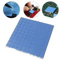 100pcslot thermal pad gpu cpu heatsink cooling conductive silicone pad 10mm10mm1mm computer cooling accessories