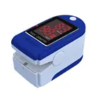 Пульсоксиметр на кончик пальца портативный для насыщения крови кислородом с цифровым экраном детектор здоровья крови