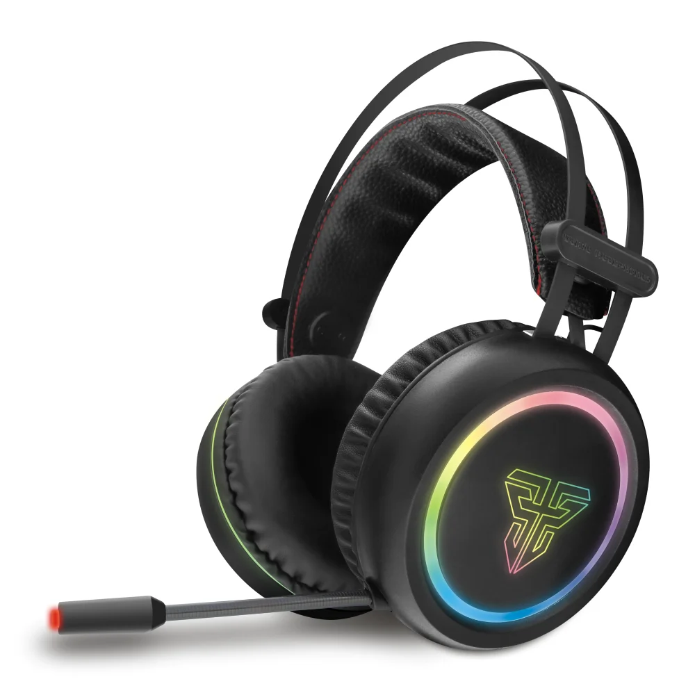 FANTECH HG15 Игровые наушники гарнитура 7 1 каналов RGB игровая проводная с гарнитурой
