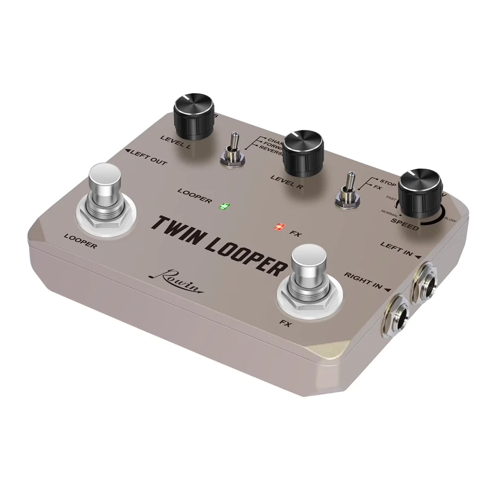 LTL-02 Twin Looper Pedal Upgrades Looper Pedals For Electric Guitar 10 Min Looping Unlimited Undo/Redo Function Guitar Parts enlarge