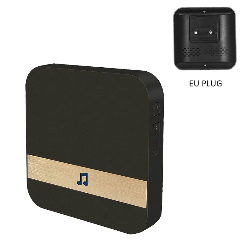 Doorbell Receiver EU Умный WiFi видео дверной звонок камера 2Way беспроводной домофон приложение телефон запись фото видео Домашняя безопасность ding-dong приемник - Цвет: Doorbell Receiver EU