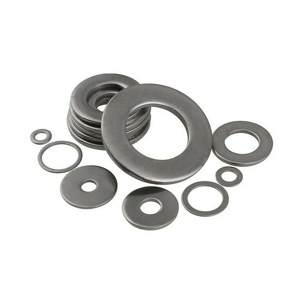 

10pcs 2# 304 ultra-thin metal gasket screws washer thickness M3-M20*0.5
