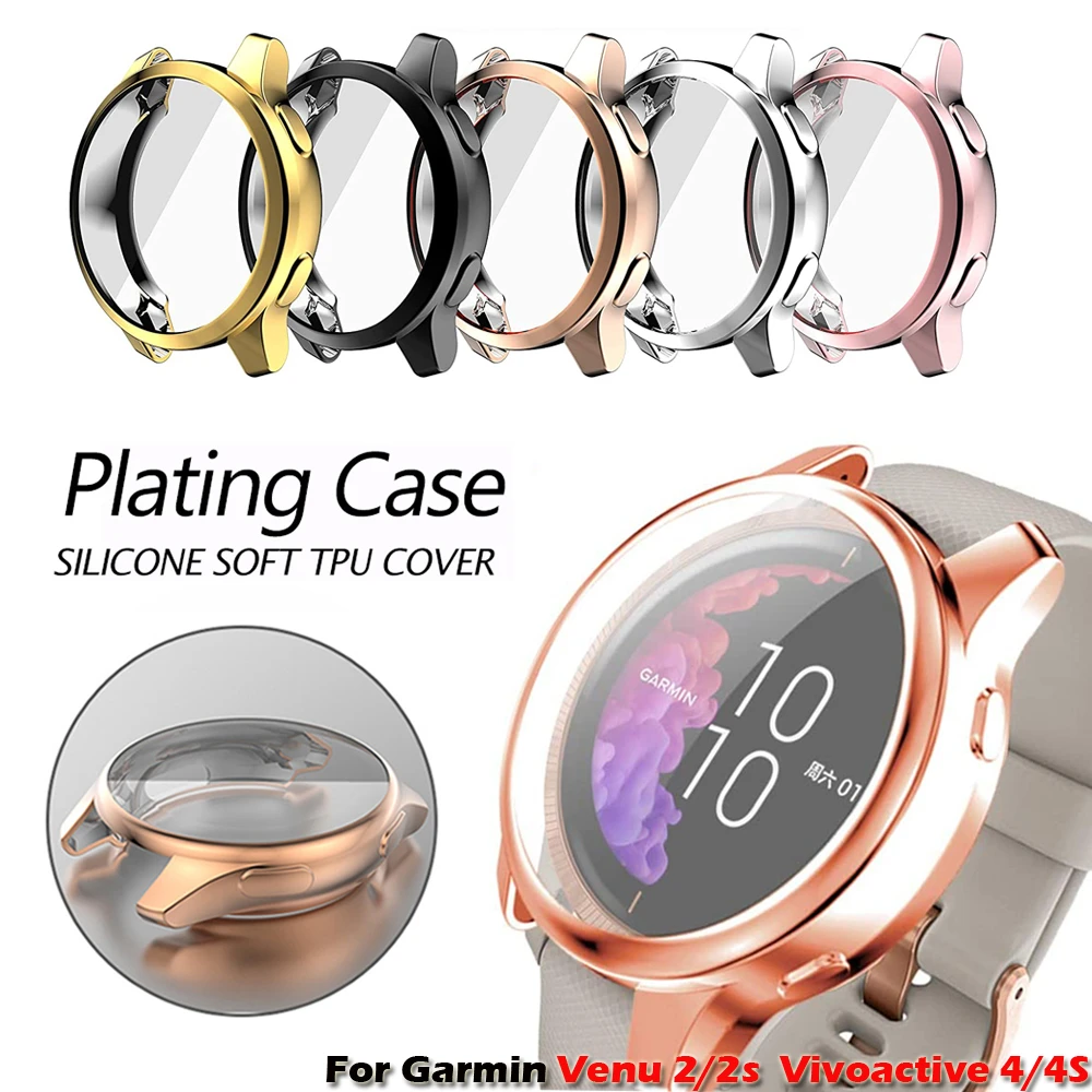 Флейта для Garmin CAME 2/2S мягкая полноэкранная защитная оболочка чехол Vivoactive флейта/4 |