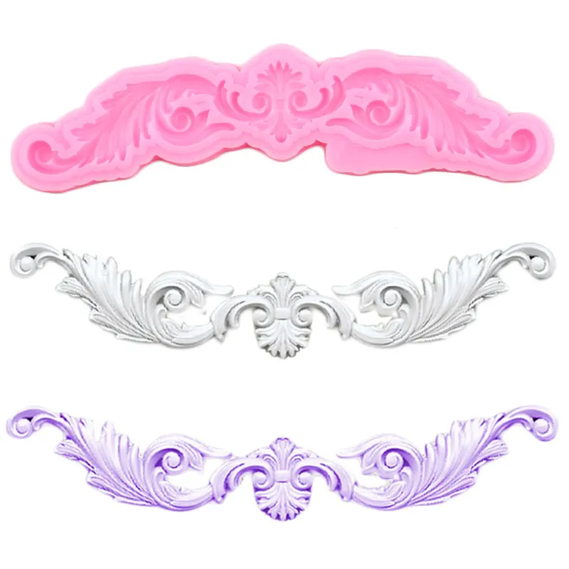 3D рельефная силиконовая форма для тортов полимерная глина помадка инструменты