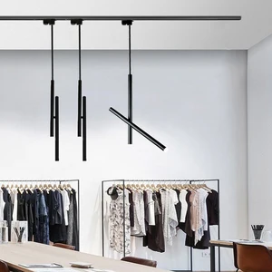 Светодиодный Трековый светильник 10 Вт, регулируемый двойной Точечный светильник, трековые лампы для художественной выставки, шоу изображений, заменяемые галогенные лампы AC90-260V