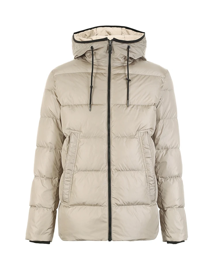 JackJones мужской модный Повседневный пуховик с капюшоном короткая парка пальто мужская одежда 218412509
