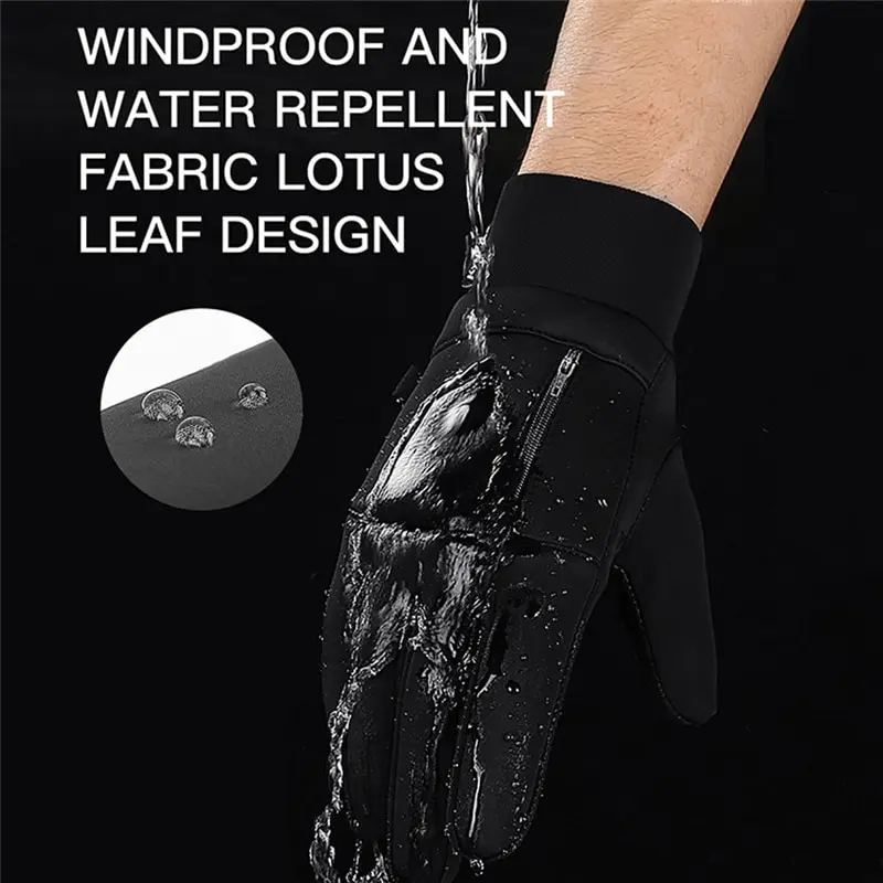 

Anti-slip Outdoor Hunting Gloves Sports Camping Motorcyle Hunting Fishing Gloves Full Finger Windproof Fleece Gloves 2021