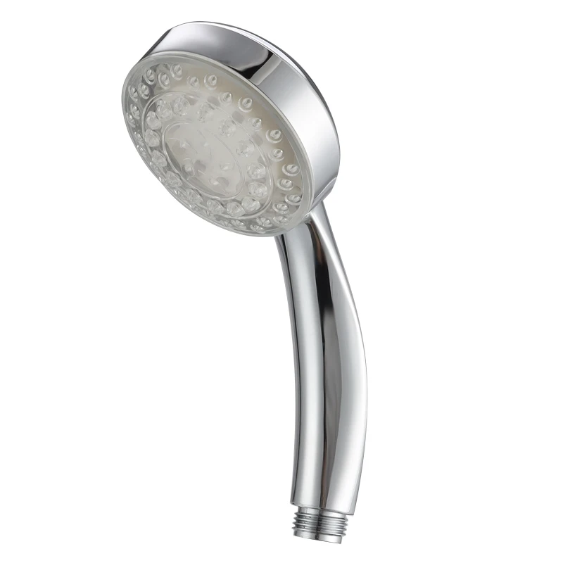 

LED Lights Handing Shower Head Romantic Automatic Handing Rainfall Shower Head 7 Color/Temperature Sensor/Blue LED Lights