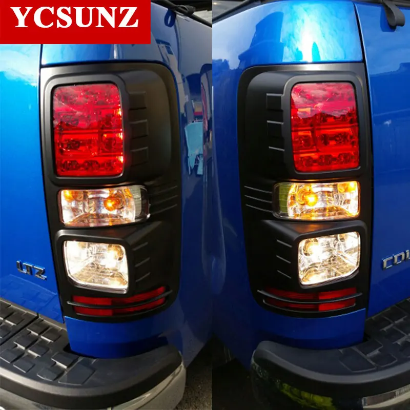 Хромированный чехол для задних фонарей Holden Chevy Colorado Chevrolet 2012 2013 2014 2015 2016 2017 2018 2019