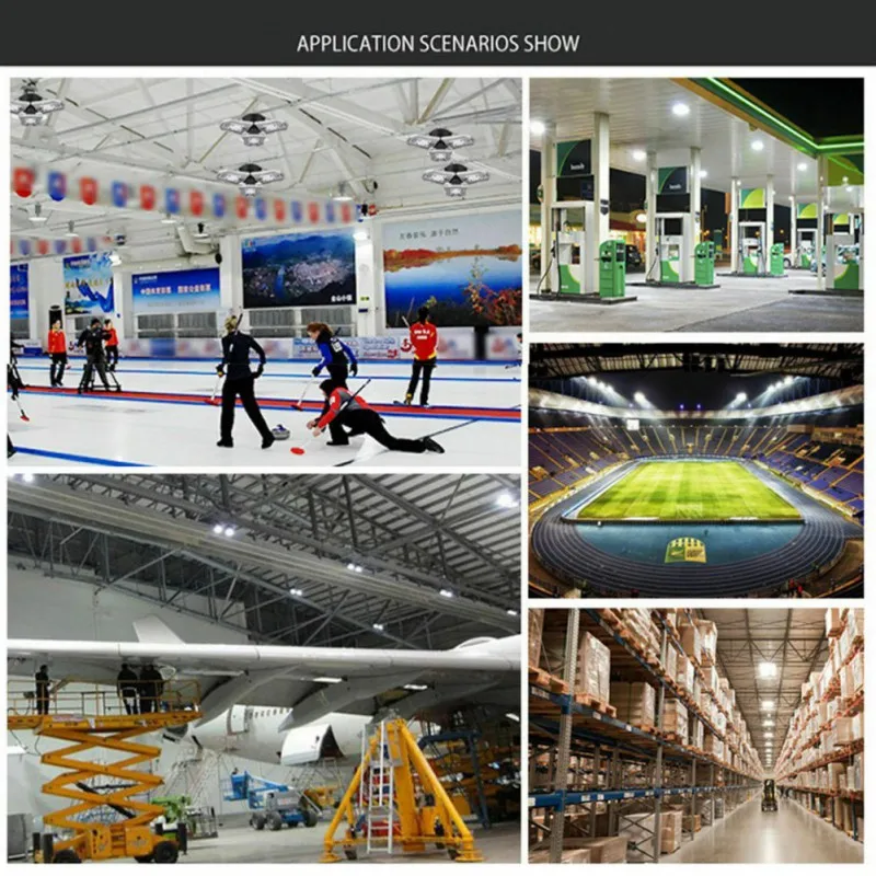 

Practical Durable Energy Saving 60W Folding LED E27 Garage Work Lights, Home Lamp