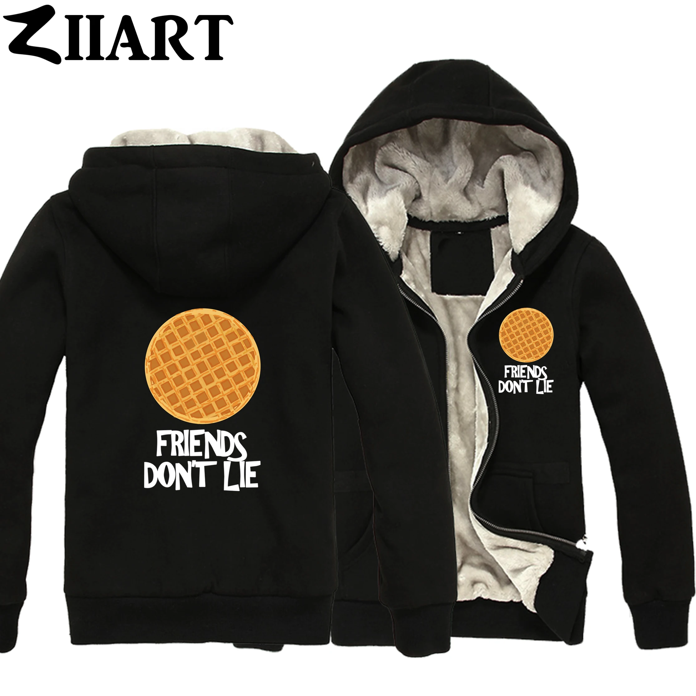 Странные Вещи друзья не ложатся вафельные печенья на День святого Валентина