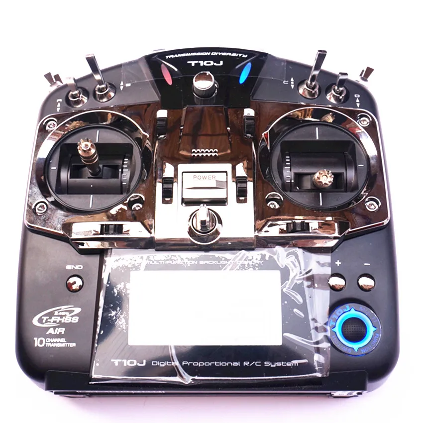 Futaba 2,4G 10-канальный T-FHSS/S-FHSS пульт дистанционного управления T10J штрих-кода с приемником R3008SB для радиоуправляемых вертолетов/с неподвижным крылом/ab glider