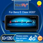 Автомобильный мультимедийный плеер, 8 ГБ + 128 ГБ, 1920x720, Android, Carplay, DSP, для Mercedes Benz E Class W207 C207 A207, двухдверное купе