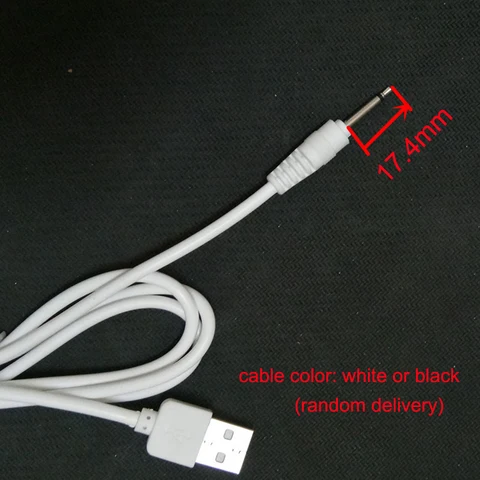 USB зарядное устройство DC вибратор кабель интимные изделия для вибраторов фаллоимитатор мастурбатор перезаряжаемые игрушки для взрослых зарядный кабель