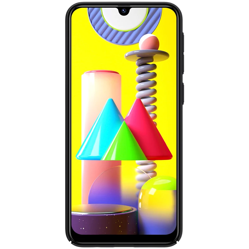 Для samsung galaxy m31 чехол NILLKIN Супер Матовый Защитный матовый Жесткий Чехол для задней