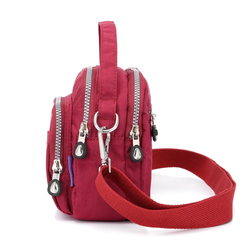 Сумки-мессенджеры Женская сумка через плечо женская Bolsa Feminina Mujer нейлоновая Водонепроницаемая большая однотонная пляжная Женская дорожная сумка