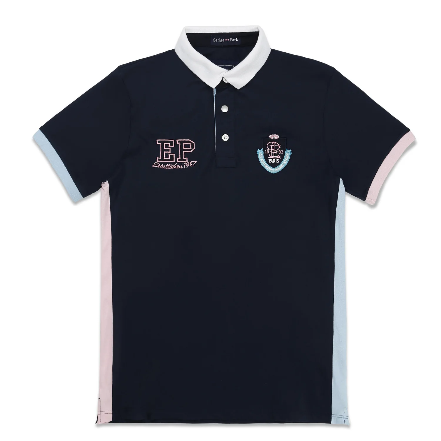 Мужская летняя рубашка поло брендовая Роскошная Одежда из высококачественного