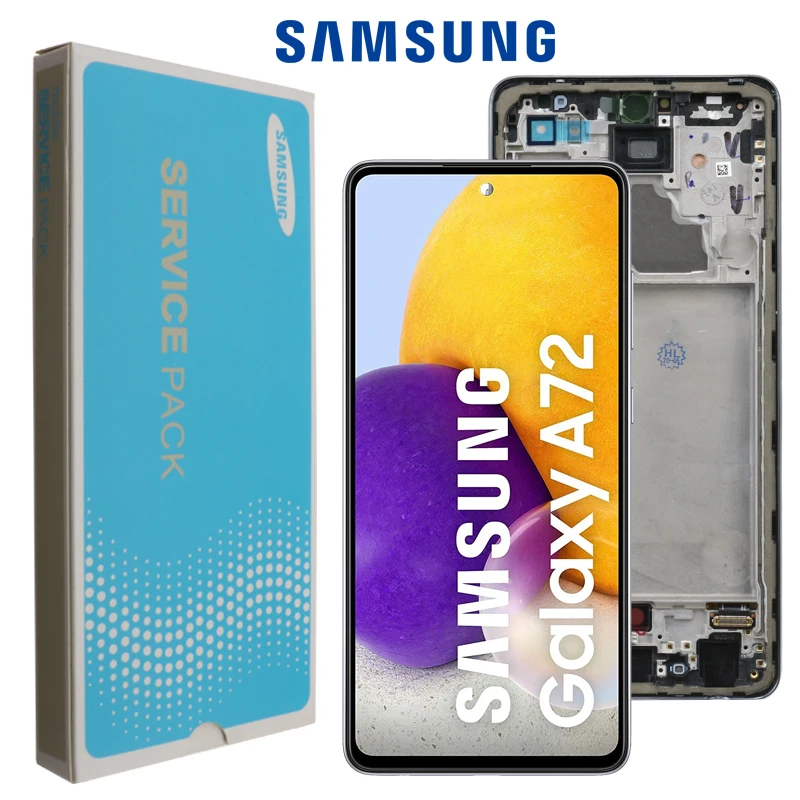 6 7 &quotоригинальный активно-матричные осид для Samsung Galaxy A72 A725 A725F/DS ЖК-дисплей с