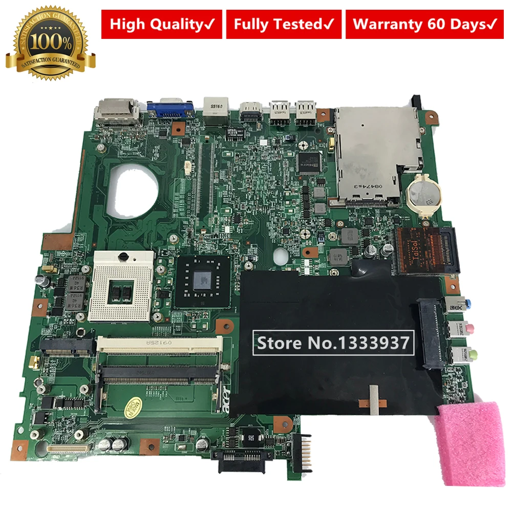 Материнская плата для Acer extensa 5630 5630g 5230 5320 материнская ноутбука 07245 1M 48.4Z401.01M