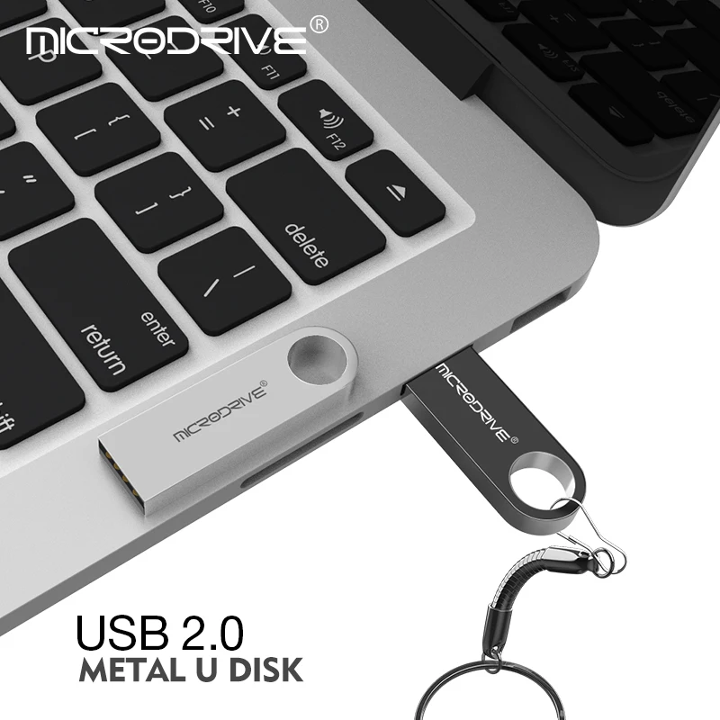 Металлический USB флеш-накопитель 32 ГБ 16 8 128 256 | Компьютеры и офис