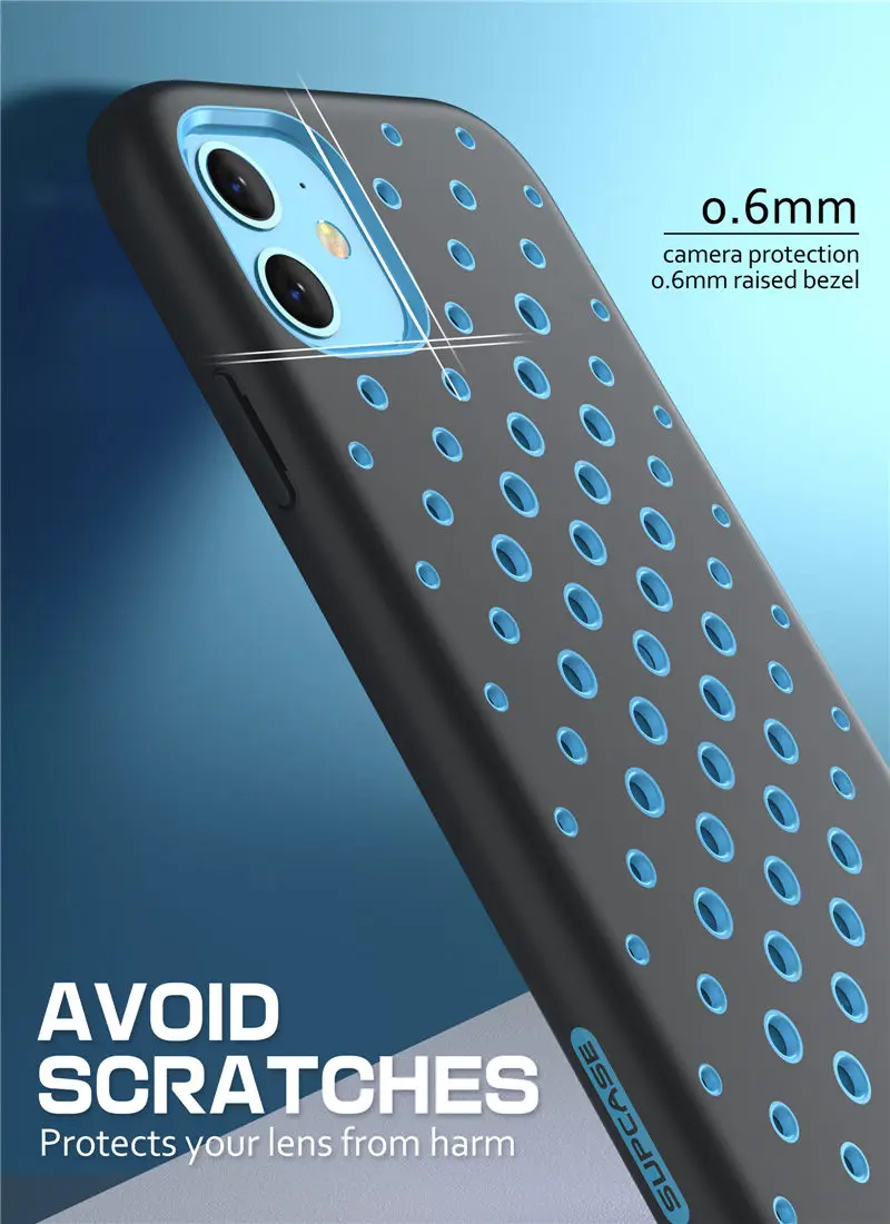 Чехол для iPhone 11 6,"() SUP чехол UB Sport Premium Hybrid Liquid Silicone Rubber+ чехол из поликарбоната со встроенной защитной пленкой