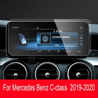 for mercedes benz c class w205 w204 c180 c200 c260 2015 2020 car gps navigation lcd screen tempered glass protective film