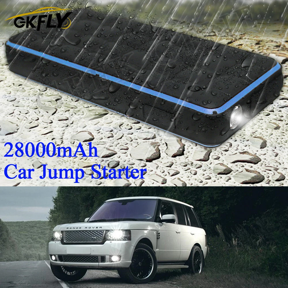 GKFLY Power eful 28000 мАч автомобильный пусковое устройство водонепроницаемое