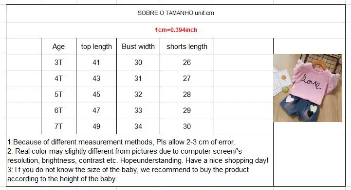 Летняя одежда для маленьких девочек комплекты одежды детская топы и джинсовые