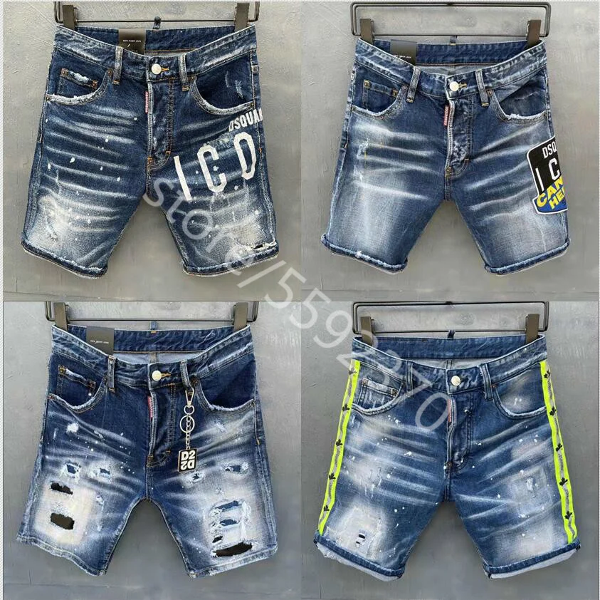 

Новинка 2021, дизайнерские шорты DSQUARED2, мужские рваные джинсы COOLGUY D2, мужские/мужские брюки DSQ2