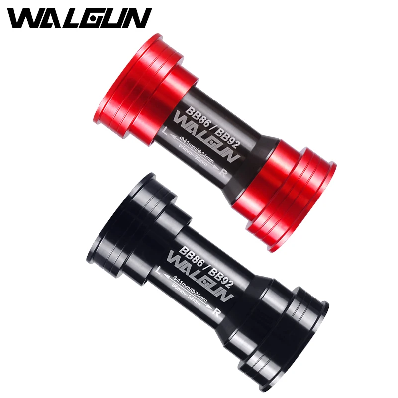 

WALGUN BB86 BB92 PF4124 Press Fit Ceramic Bottom Brackets Road MTB Mountain Bike Pressfit BB 41mm for Bicycle Crankset 22mm 24mm