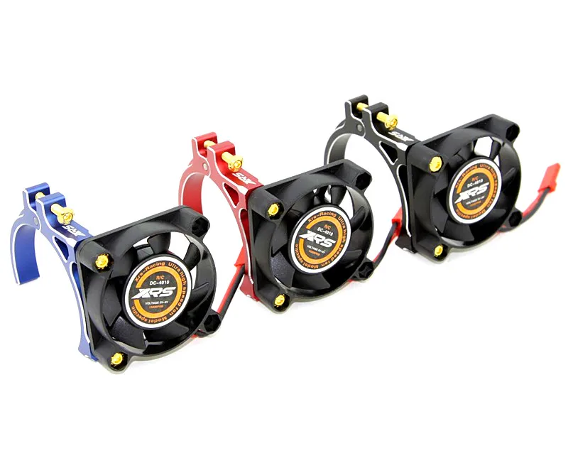 Водонепроницаемый RC автомобиль xrsracing двигатель радиатор теплоотвод вентилятор кронштейн охлаждения monster truck 40 42 мм с сеткой крышка протектор