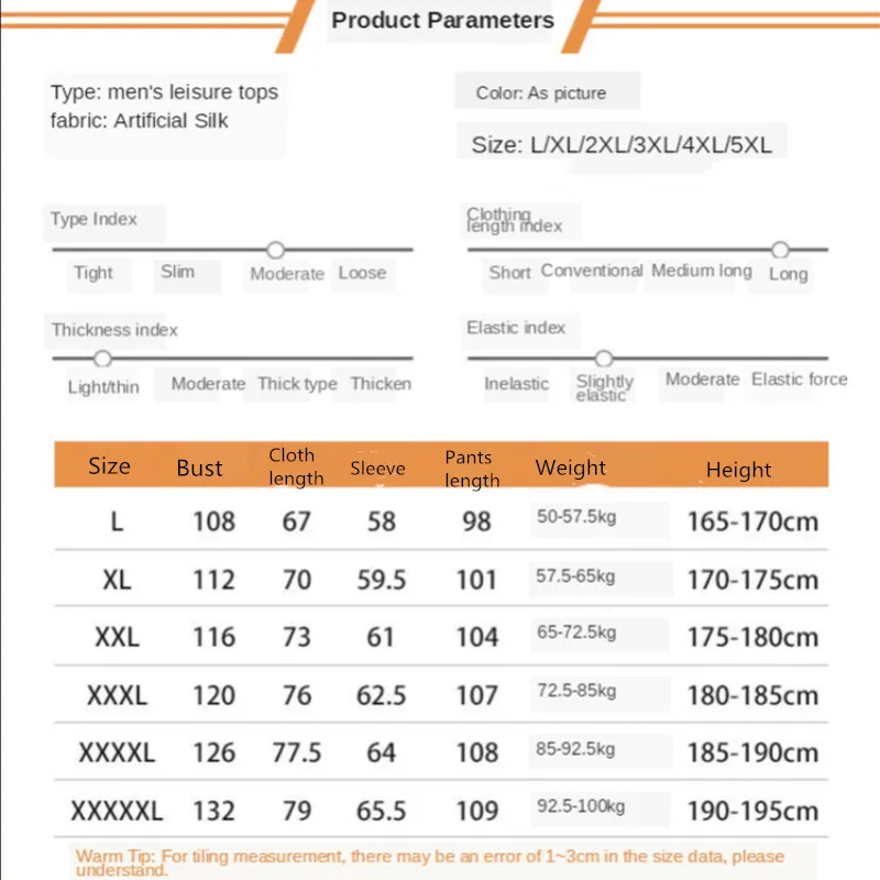 Man Pajamas 2022 Spring Autumn New Long-Sleeve Ice Silk Sleepwear Luxury Noble Pijamas Male Casual Nightie Home Clothes Suits