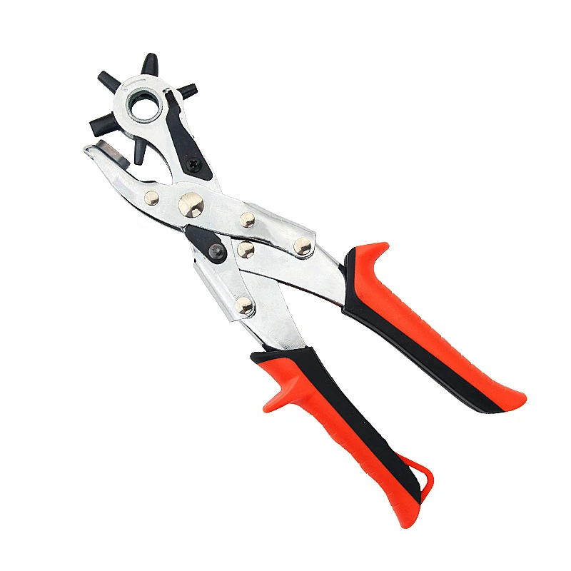 Кожаный ремень перфоратор PU Дырокол производитель ПВХ карты ушко работы ручной