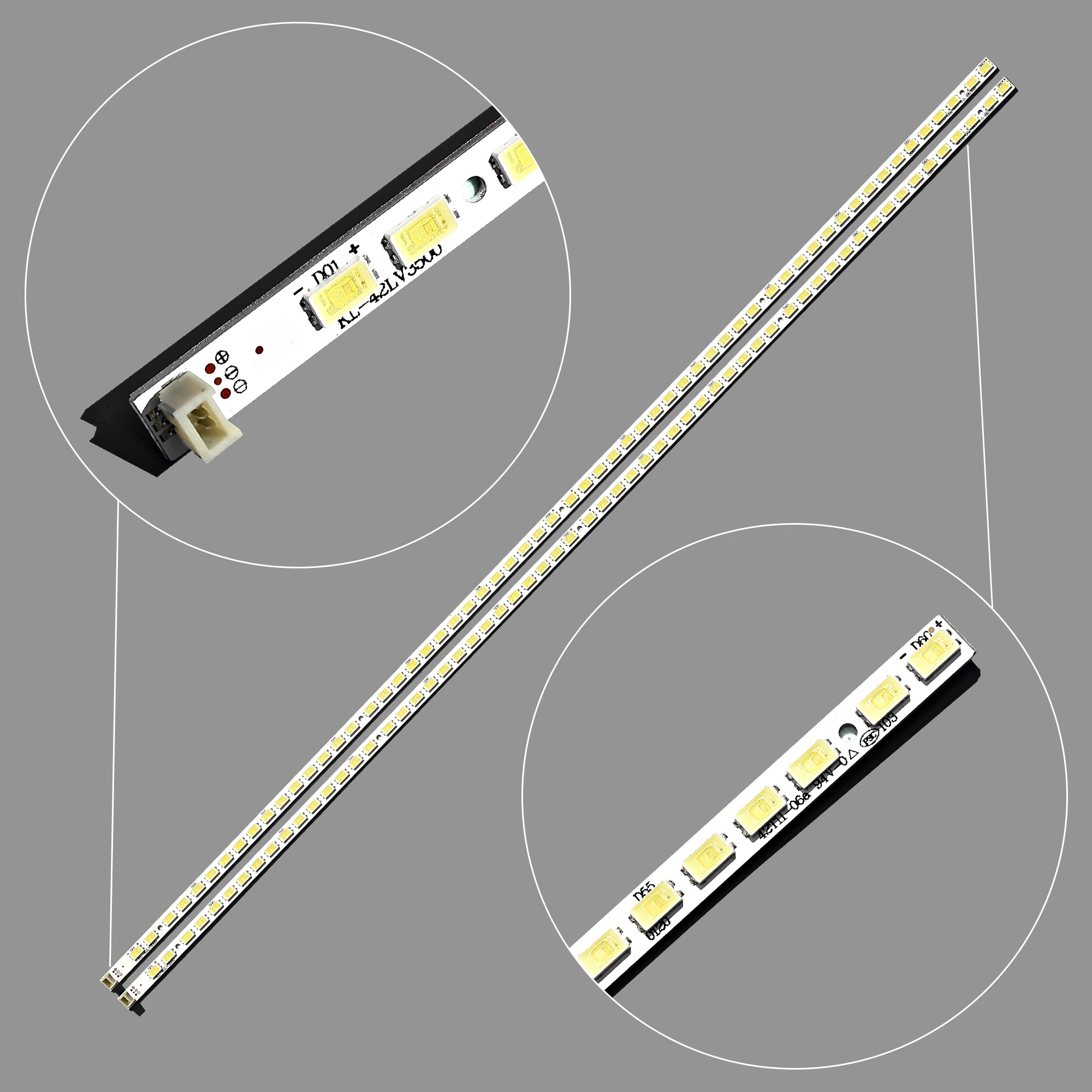 LED Backlight strip 60 lamp For TCL 42&quot TV 42PFL5300 42P21FBD 74.42T13.001-0-CS1 T420HW08 42T11-06a E88441 LE42X100C 2D00136 C |