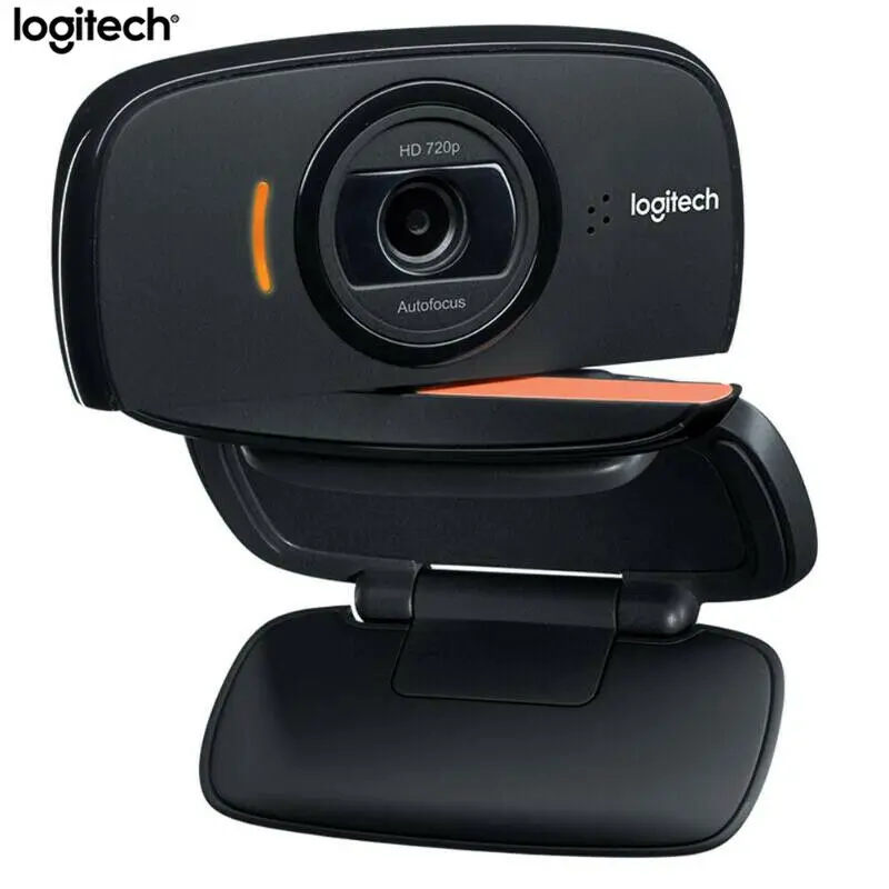 Оригинальная веб-камера Logitech HD B525 портативная для видеозвонков 720p с автофокусом