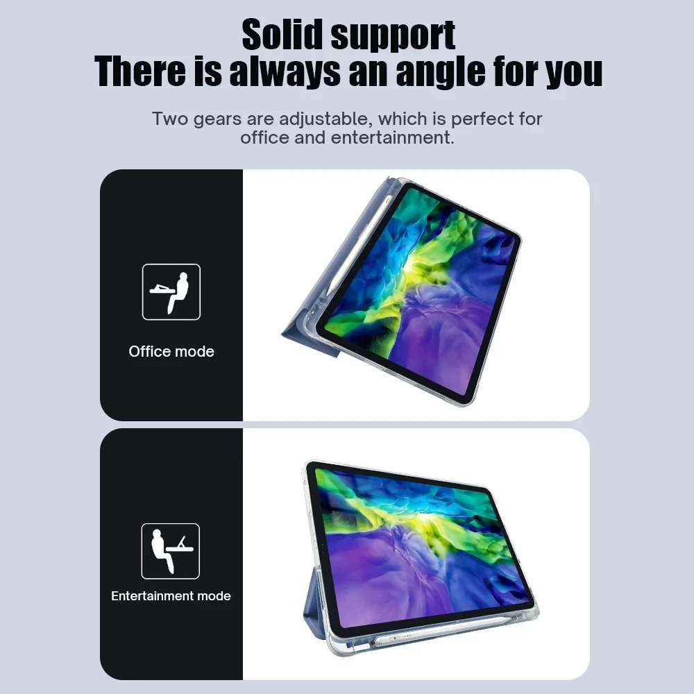 Чехол для iPad Pro 11 M1 2021 2019 2020 7/8th Generation чехол 10 2 5/6th Mini 45 Air 4 2018 9 7 чехол-Карандаш s 5 |