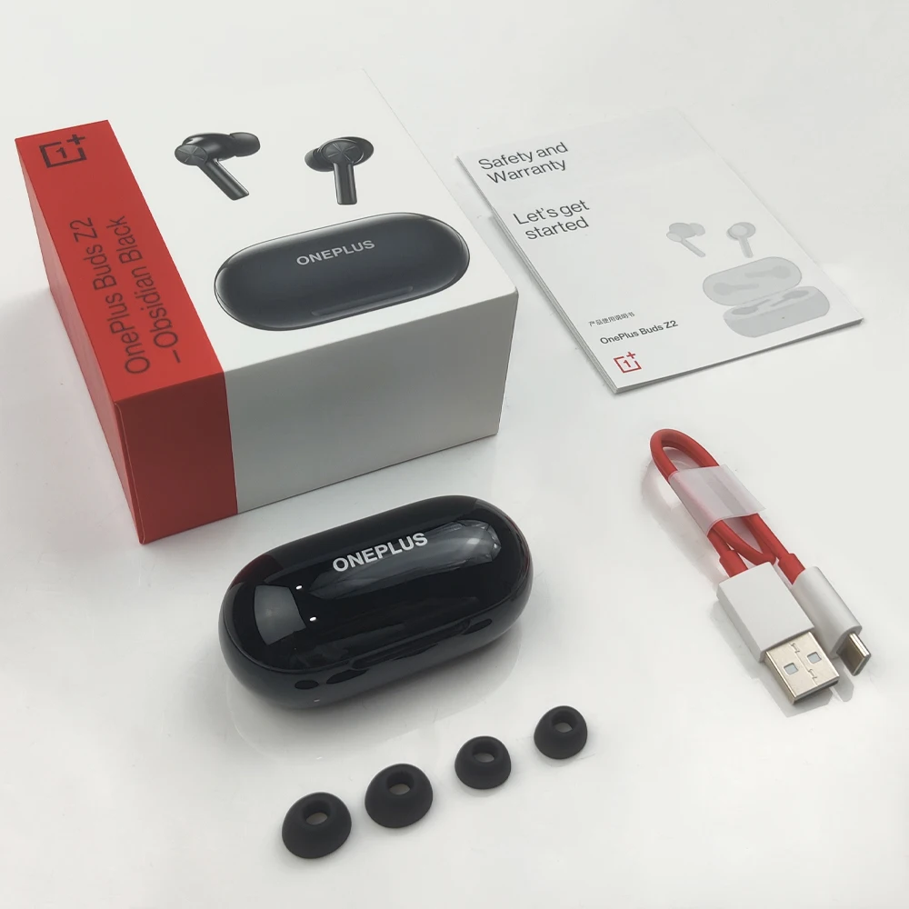 Bluetooth-наушники в наличии OnePlus Buds Z2 Z 2 TWS 40 дБ активное шумоподавление oneplus 9 9RT 10 Pro NORD