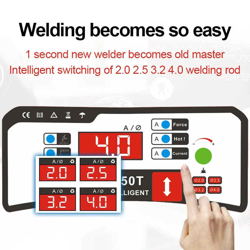 ANDELI IGBT Inverter DC Arc Welding Machine ARC-250T 250A MMA Welder for Working | Инструменты