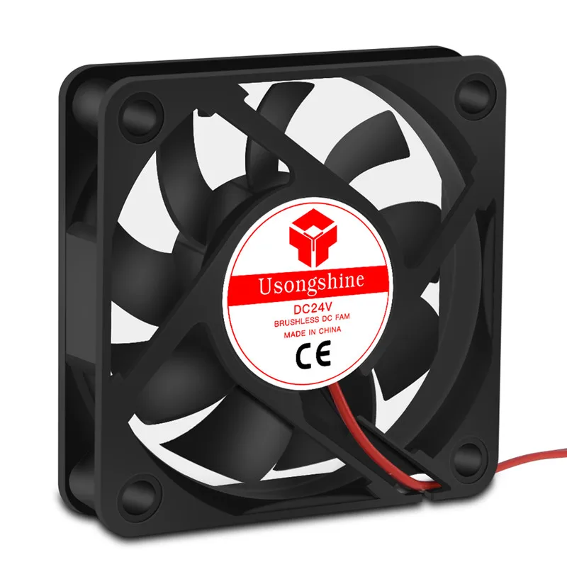 3d pinter вентилятор 6015 60 мм 60x60x15 мм 6 см DC 5 в 12 В 24 В 2Pin кулер осевой вытяжной вентилятор