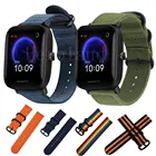 Ремешок нейлоновый для Xiaomi Huami Amazfit Bip  Bip S U lite pop, браслет для Amazfit BIP U pro