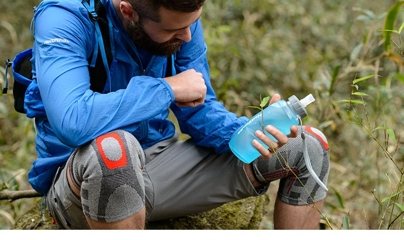 Naturehike 500 мл 750 мл Спортивная Складная мягкая фляжка мешок для воды бутылка для воды чашка чайник гидратация пакет мочевого пузыря сумка для воды