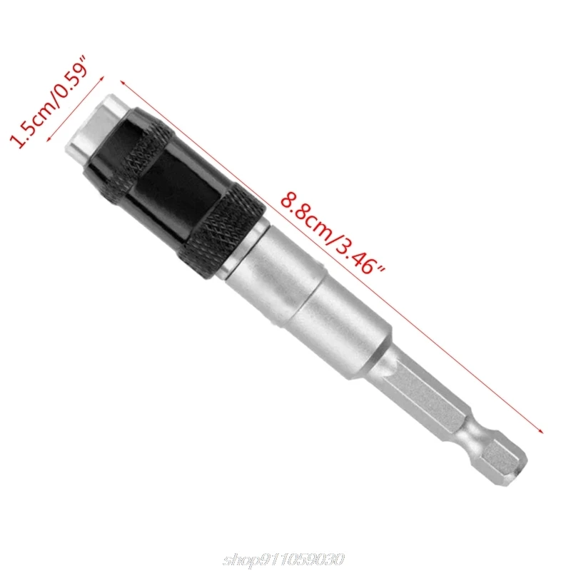 

Impact Tough Bit Holder Magnetic Pivoting Bit Tip Holder Swivel Screw Drill Tip with 20 Pivot Mode, Quick D12 20 Dropshipping