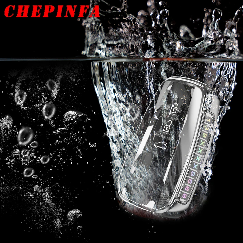 Чехол для автомобильного ключа из ТПУ защитный чехол с полным покрытием Toyota