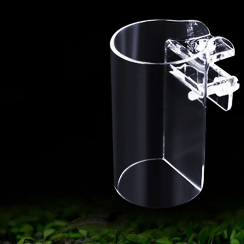 

Аквариумная кормушка для рыб прозрачная акриловая заколка плавающий Еда кормления кольцо Betta Fish бак Кормушка Для Креветок Поильник для бак ...