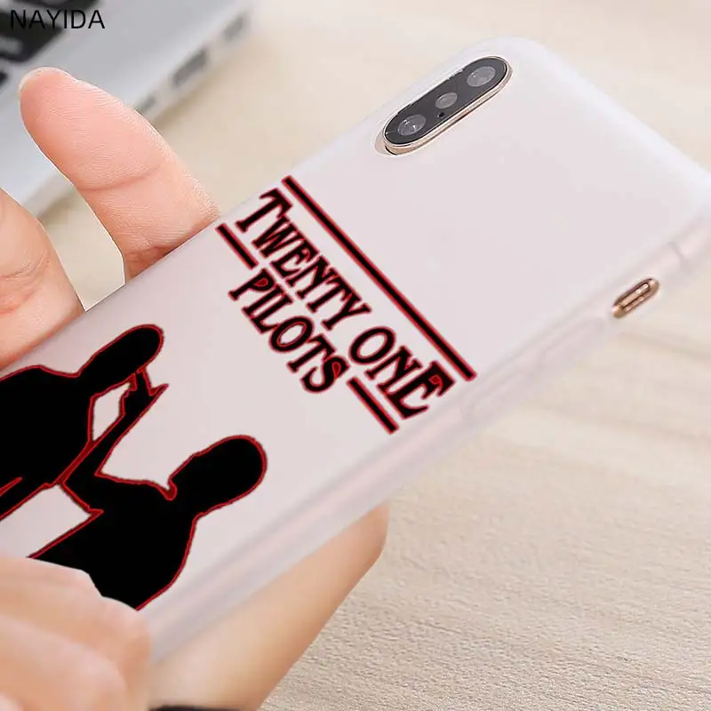 Мягкий чехол для Xiaomi 11 10 8 A2 A3 Cc9 Lite Mi Pro 9se A1 6X 5X с логотипом Twenty One Pilots Тайлером