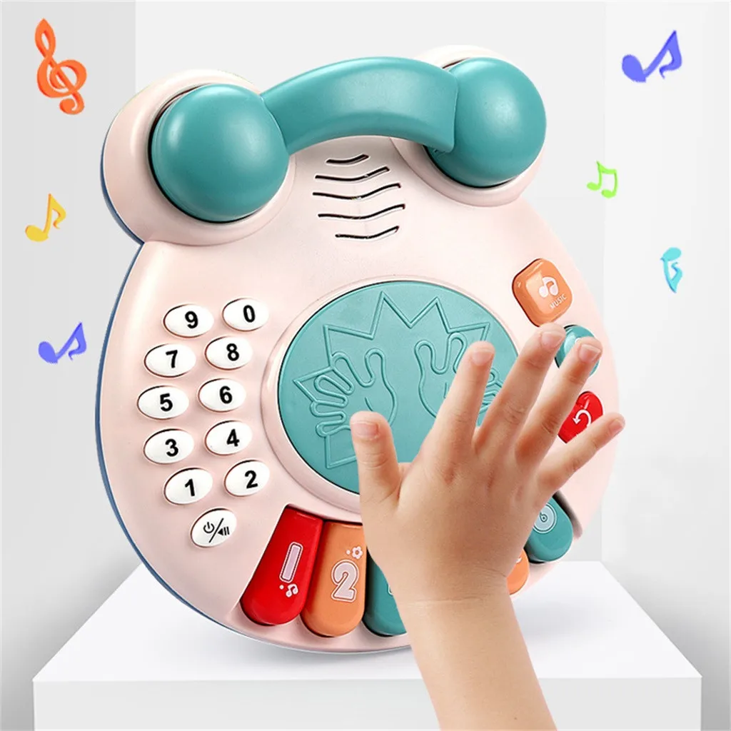 Baby Electronic Musical Toy Keyboard Piano Hand Clapping Drum 2 in 1 Best Gift 2020 Creative Gifts Juguetes para niños#D5 | Игрушки и