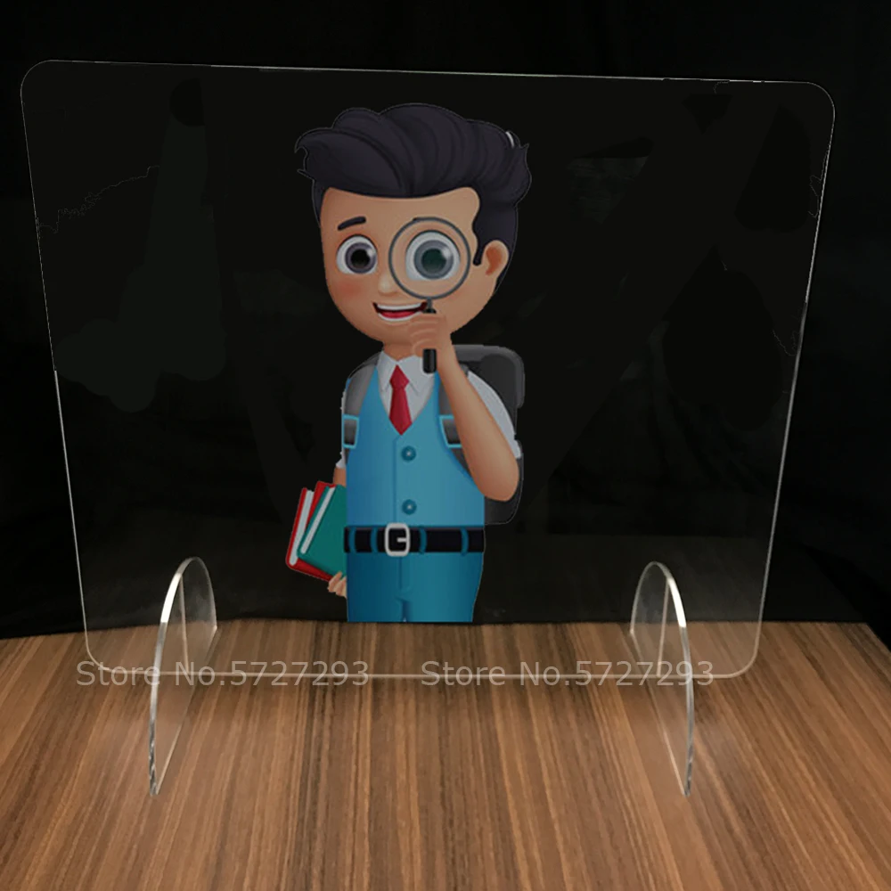 Прозрачный оргстеклопластик 50x40 см, защитный лист, защитный столешница для задней школы, продажа планшетов