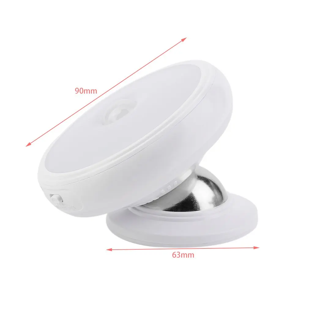 360 градусов вращение человеческого тела Датчик Ночной светильник с сильным