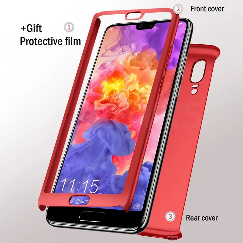 Роскошный чехол 360 градусов для телефона huawei Nova 5 P30 P20 mate 20 10 Lite Pro Honor 10i 20i чехлы |