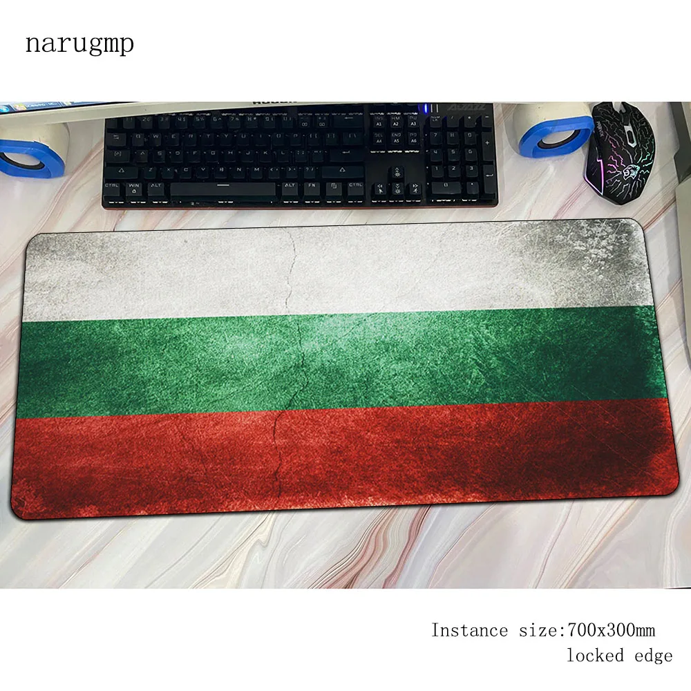 

Flags mouse pad locked edge Computer mat 700x300x3mm gaming mousepad large esports padmouse keyboard games pc gamer desk